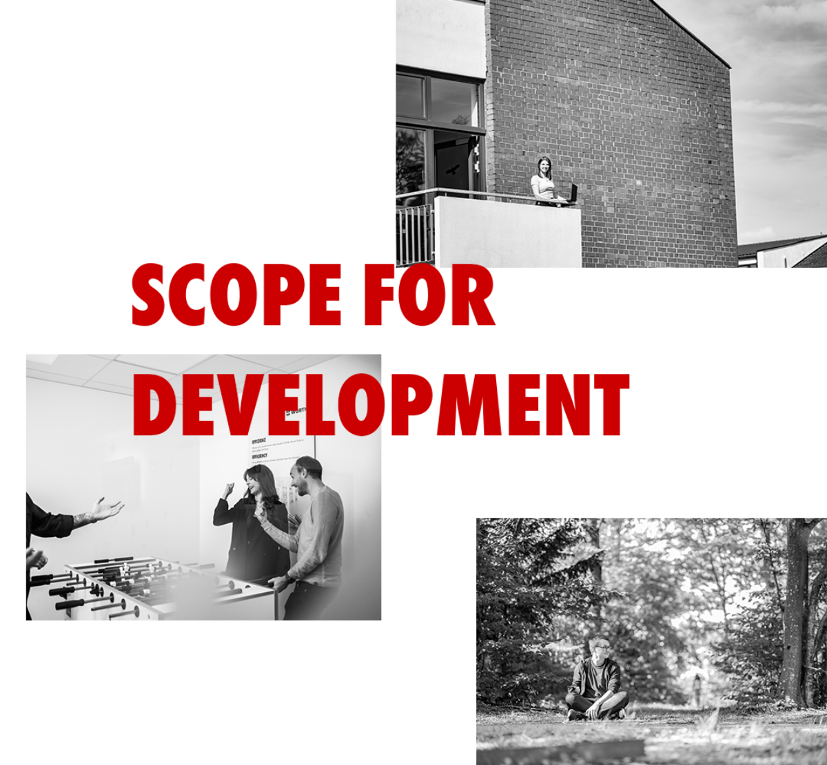 Scope for development